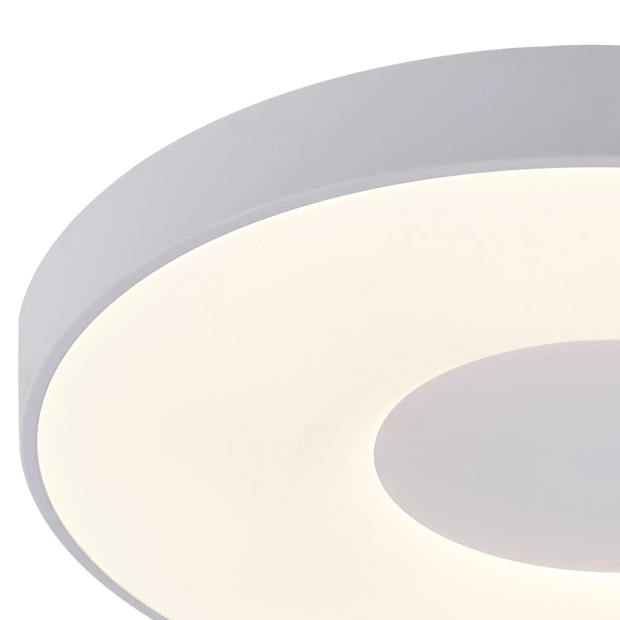 Coin 100W LED Round  Flush Ceiling White M7560  Mantra Coin Round